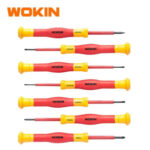 ست پیچگوشتی ساعتی عایق دار 6 عددی ووکین کد 562407