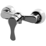 شیر توالت لاتون کروم LATOON